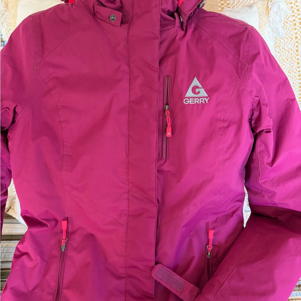 Gerry raspberry waterproof insulated ski jacket